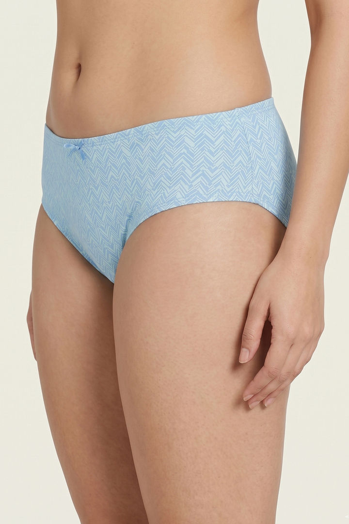Zivame Anti-Microbial Low Rise Full Coverage Hipster Panty (Pack of 3) - Multicolor — image 11